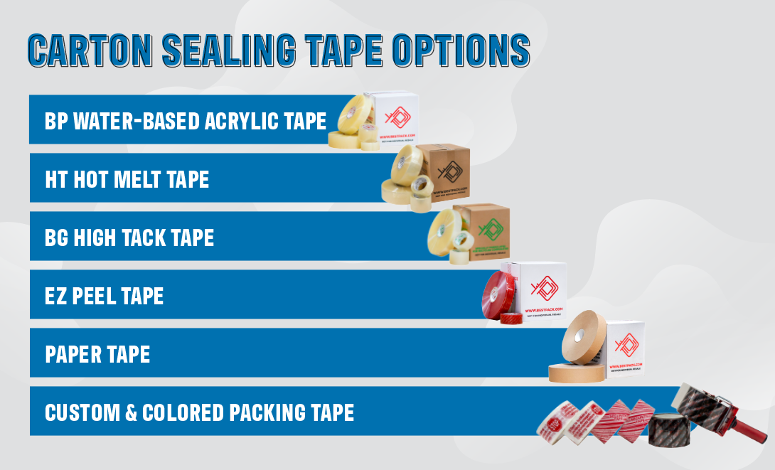 Carton Sealing Tape Options