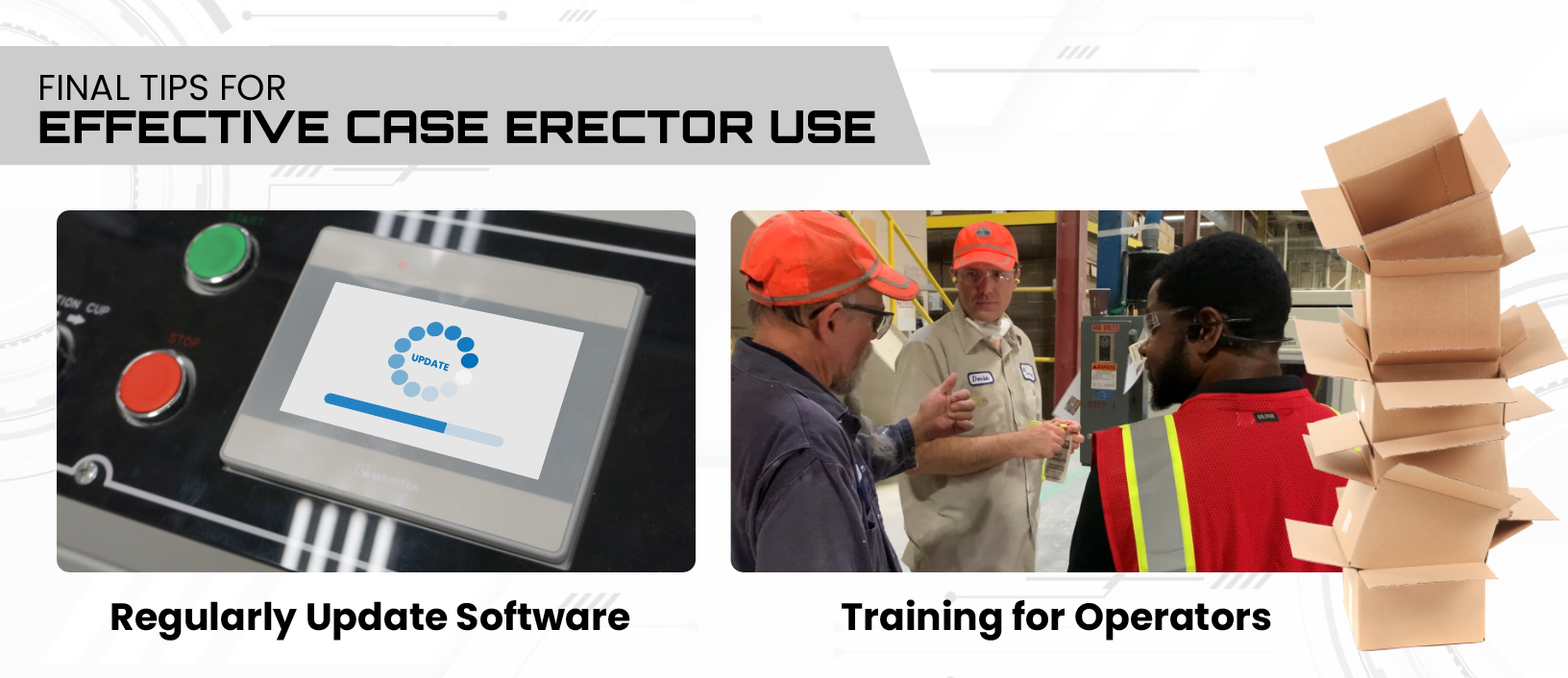 How to Use a Case Erector